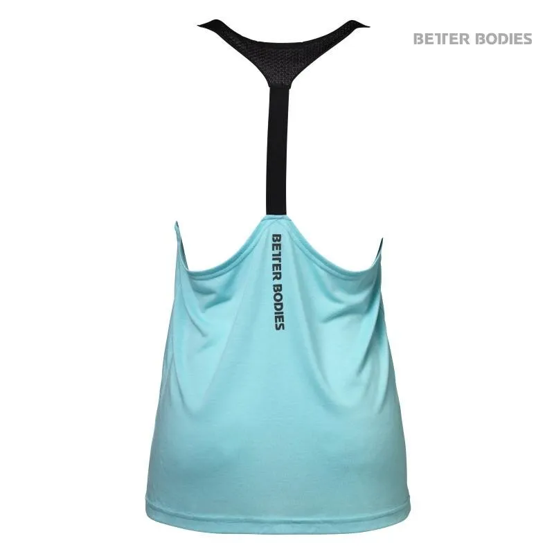 Better Bodies Loose Fit Tank - Light Aqua