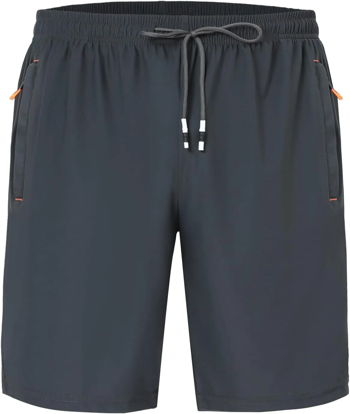 Boys Lightweight Athletic Running Shorts Quick Dry Workout Shorts for Gym Shorts Hiking with Zipper Pockets