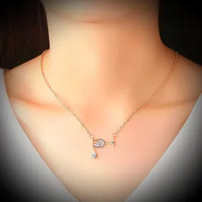 Crystal Wine Necklace