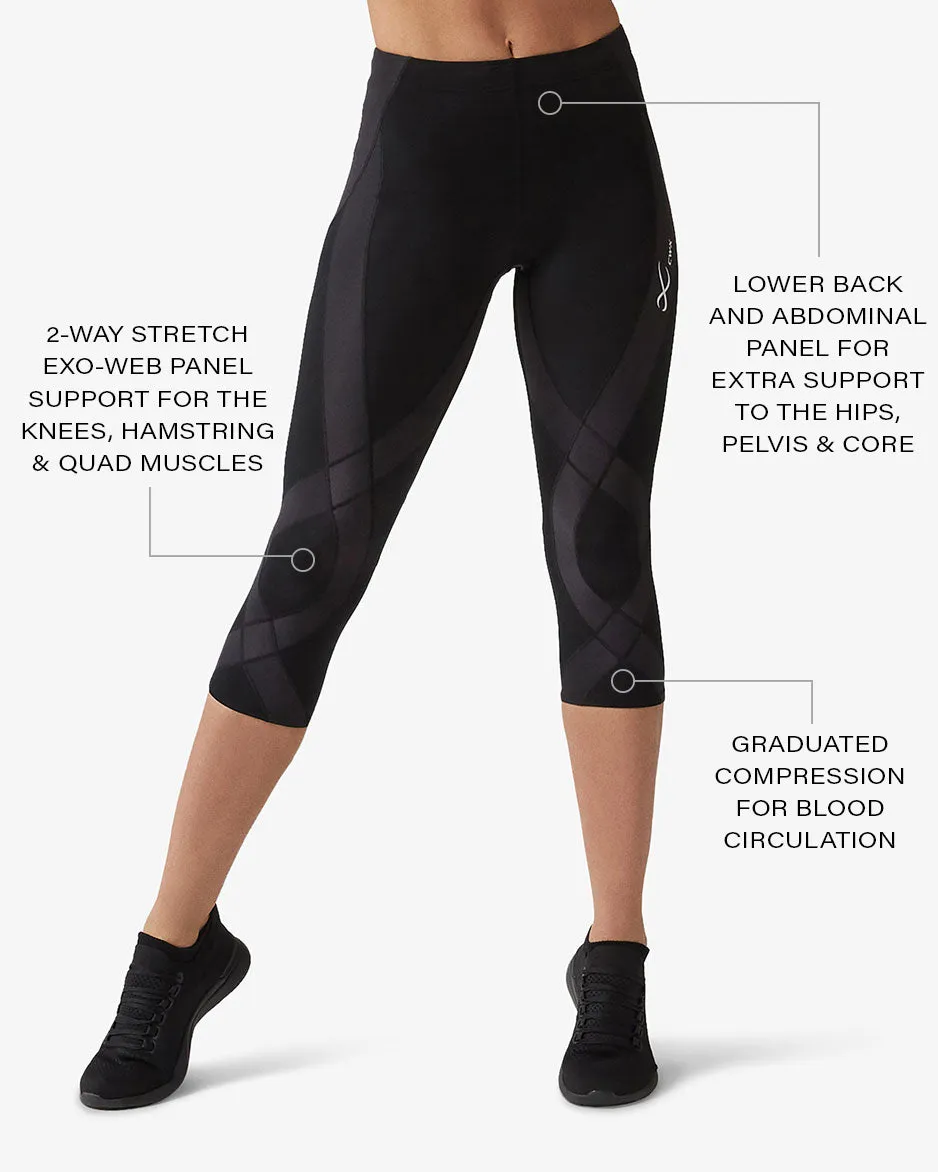 Endurance Generator Joint & Muscle Support 3/4 Compression Tight: Women's Black