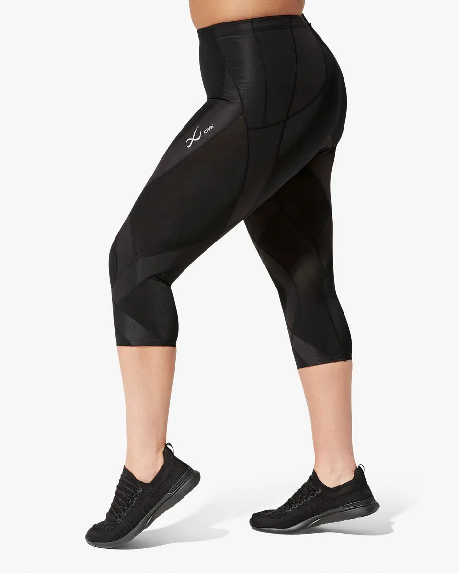 Endurance Generator Joint & Muscle Support 3/4 Compression Tight: Women's Black