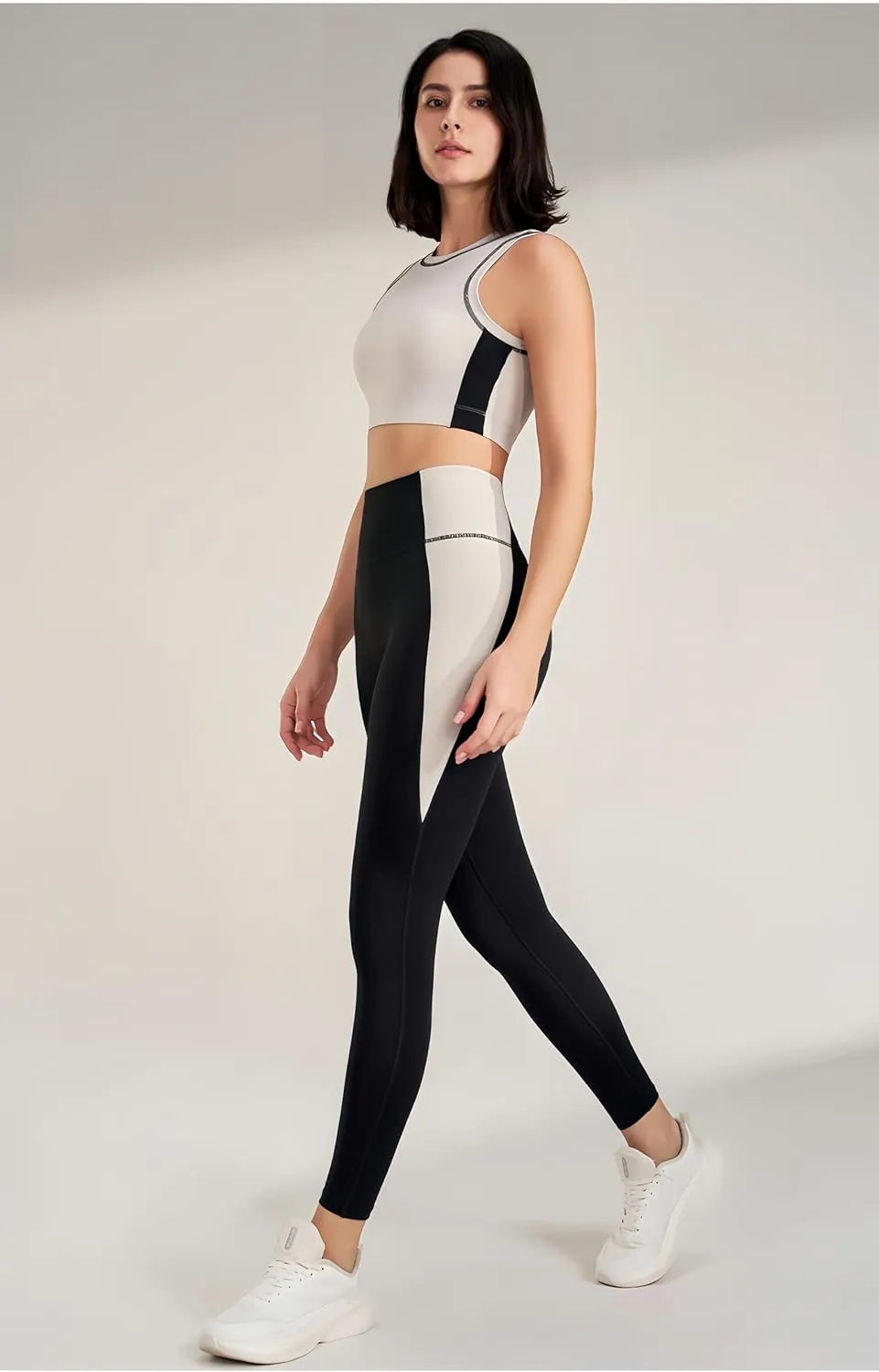 Grace Form Slimming Legs Workout Leggings Athletic Leggings for Women Yoga Legging High Waisted Tummy Control