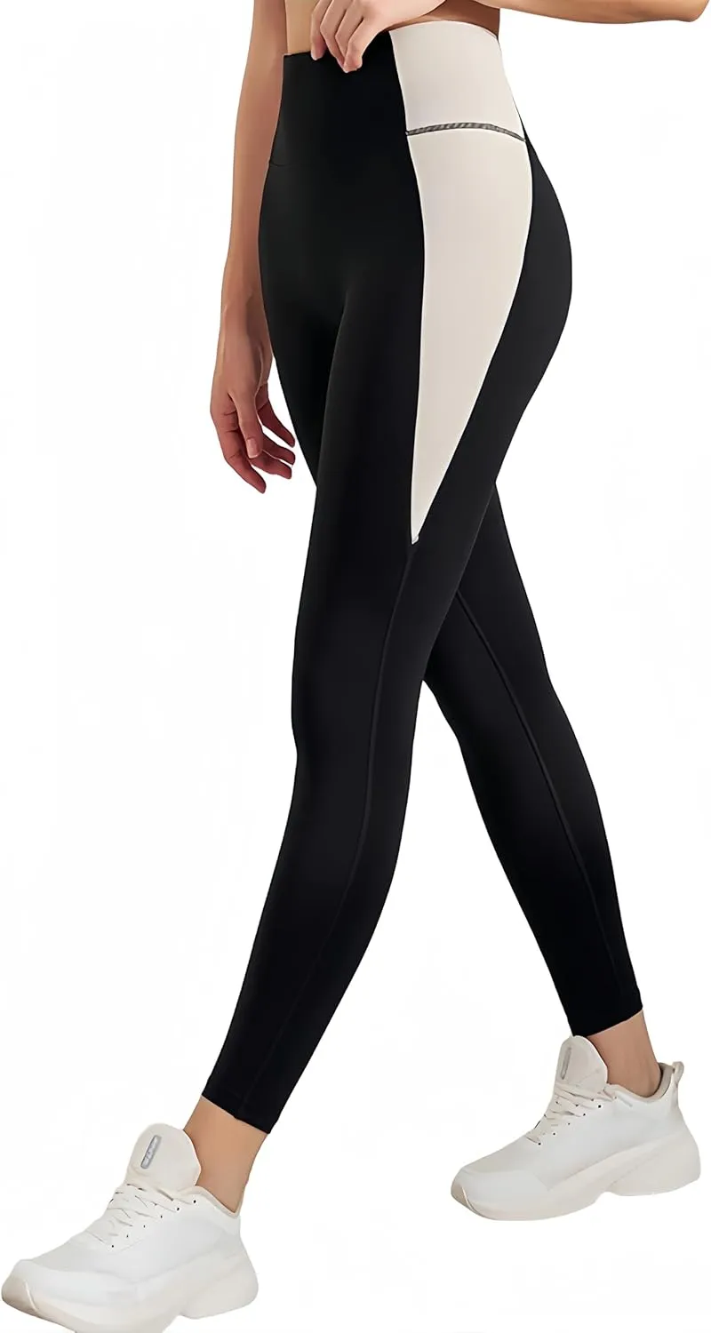 Grace Form Slimming Legs Workout Leggings Athletic Leggings for Women Yoga Legging High Waisted Tummy Control