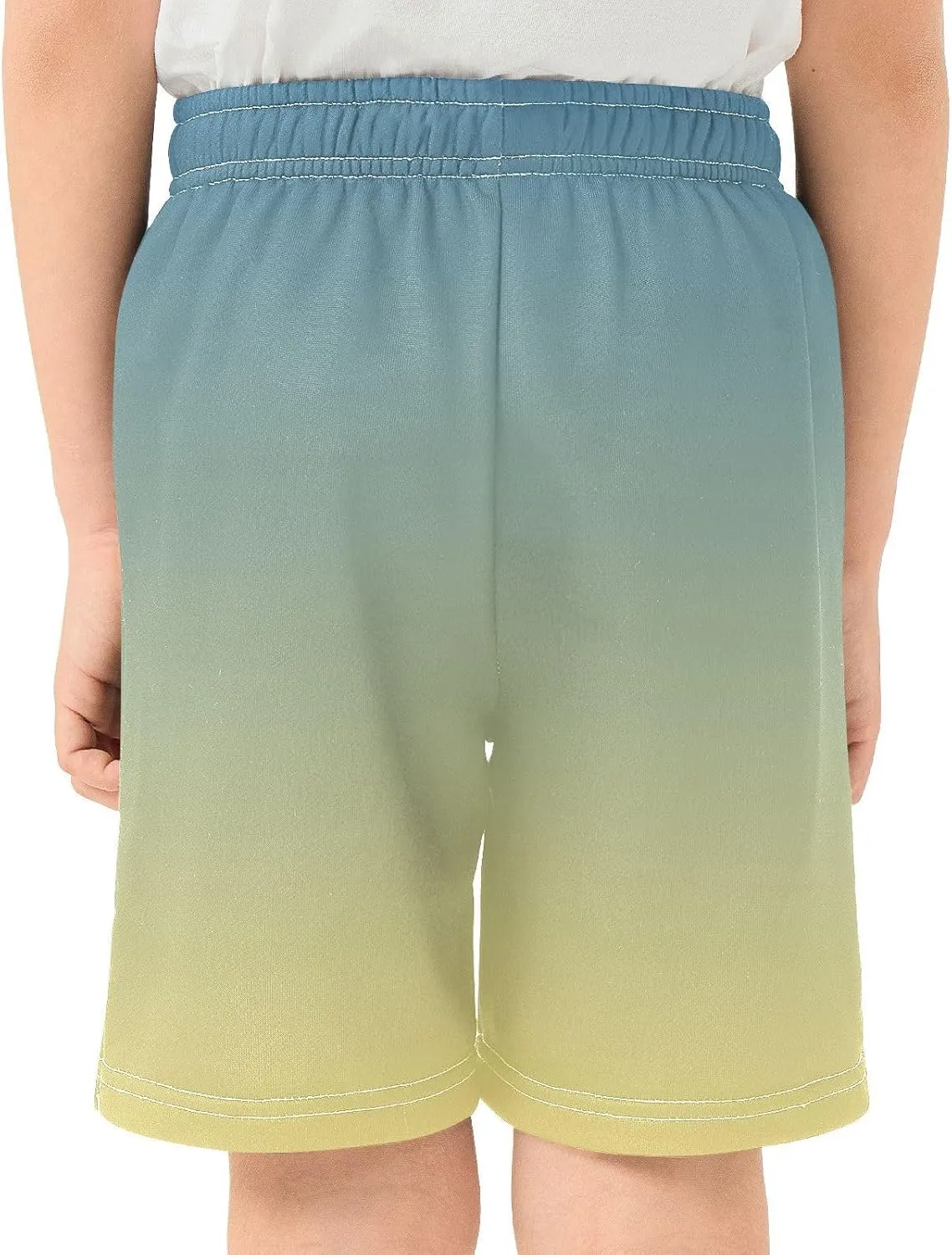 Gradient Boys Athletic Shorts Quick Dry Active Soccer Shorts with Pockets for Kids