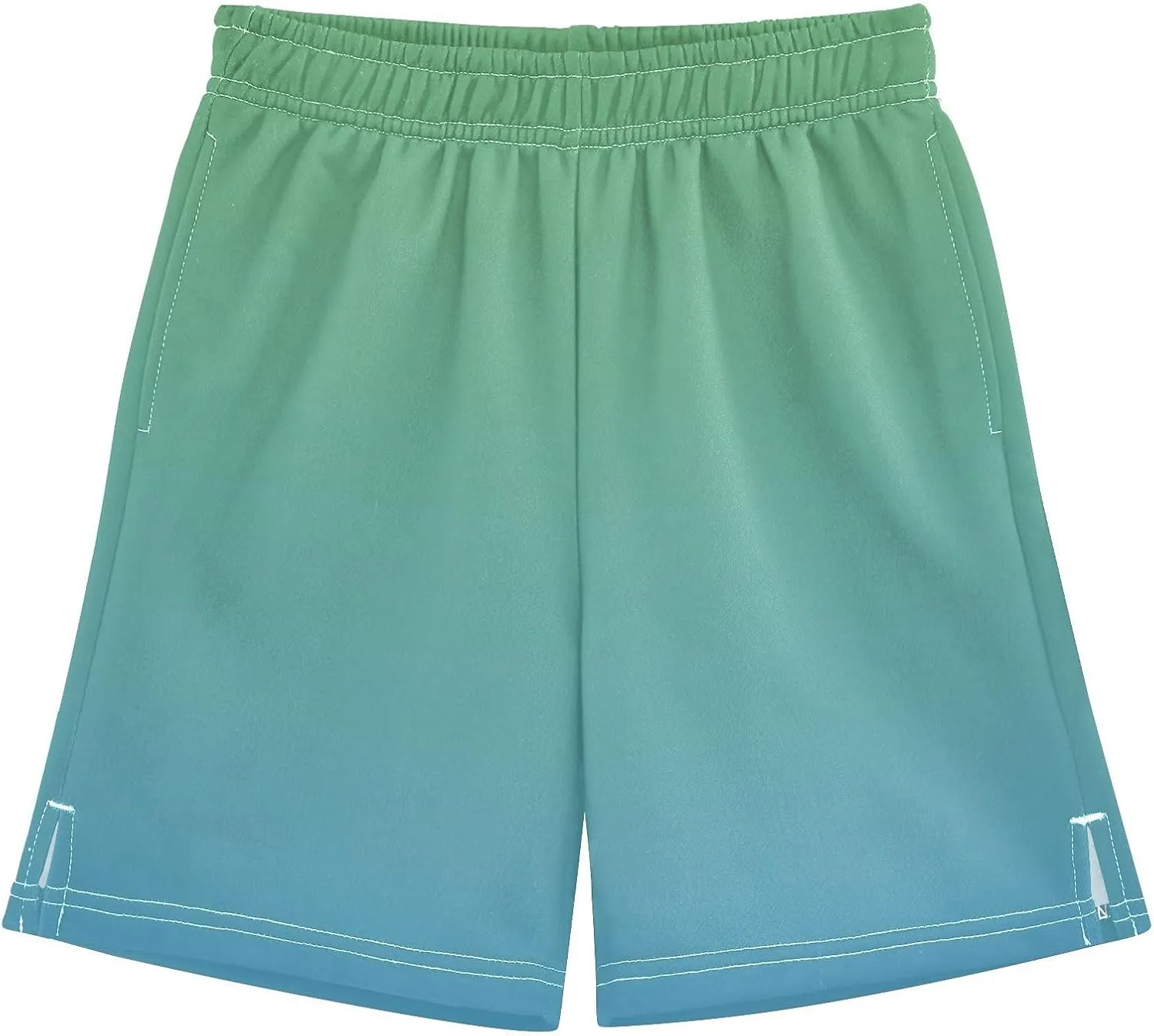 Gradient Boys Athletic Shorts Quick Dry Active Soccer Shorts with Pockets for Kids