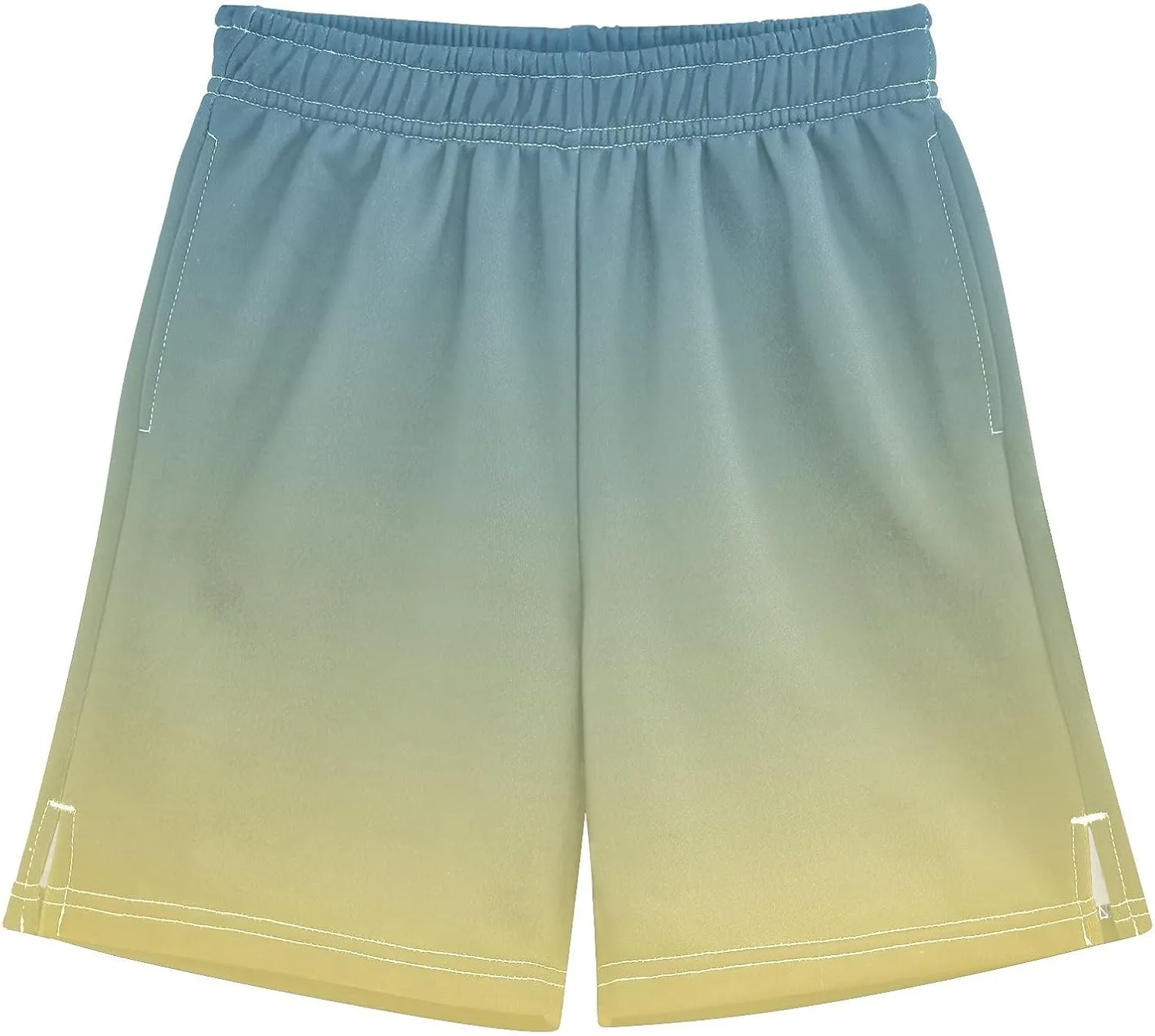Gradient Boys Athletic Shorts Quick Dry Active Soccer Shorts with Pockets for Kids