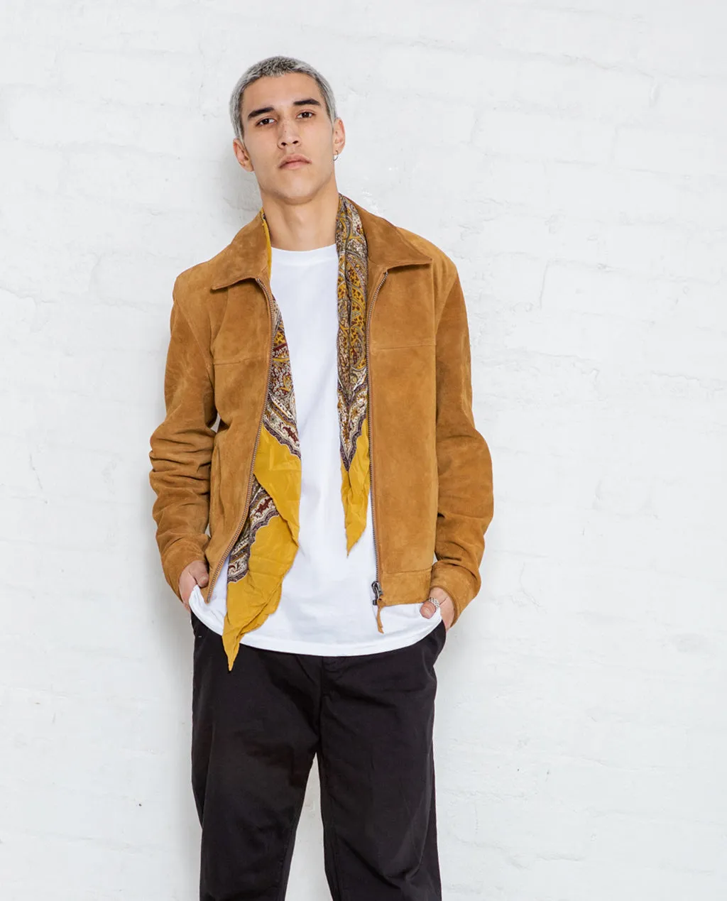 Neuw Dallas Tan Suede Jacket