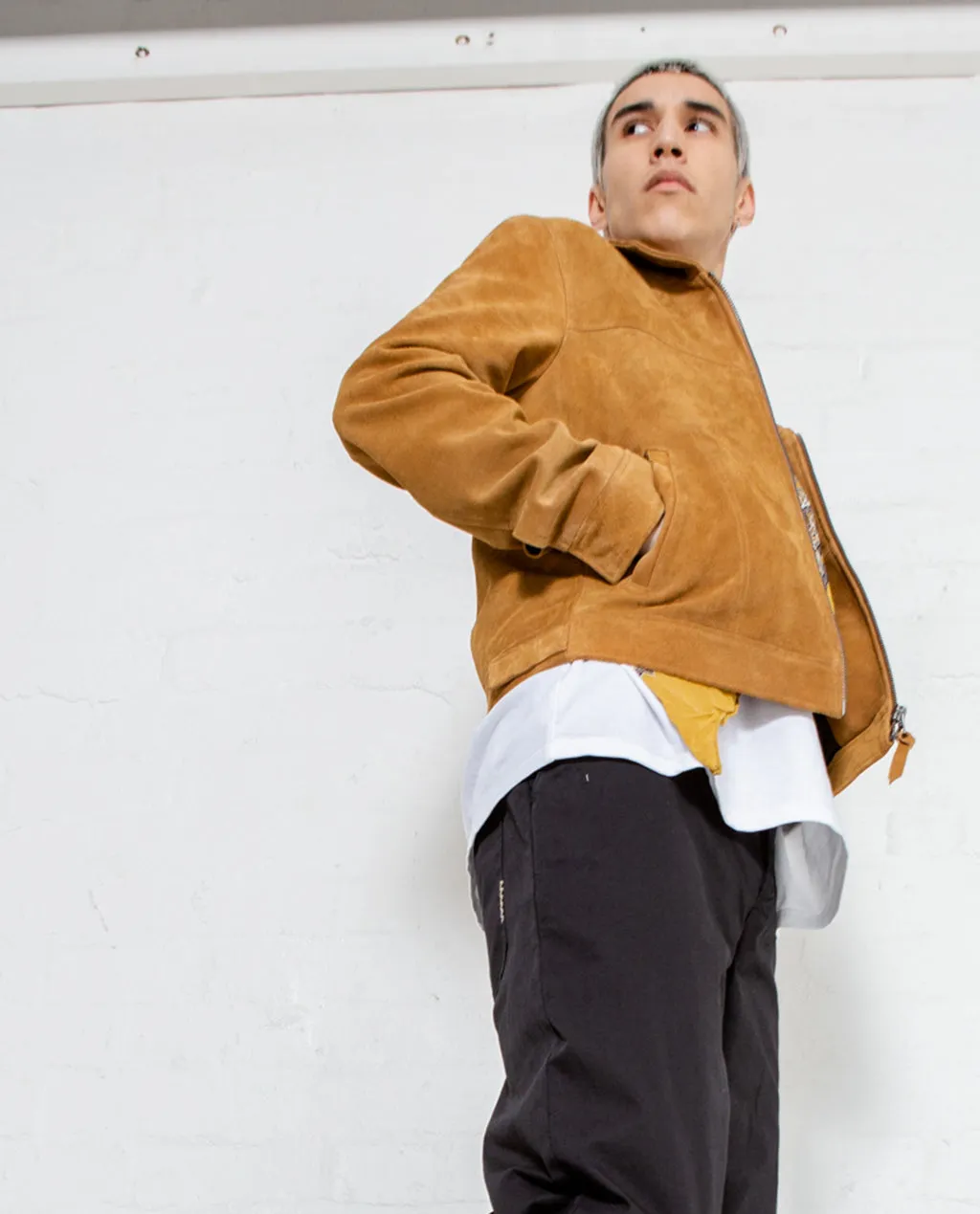 Neuw Dallas Tan Suede Jacket