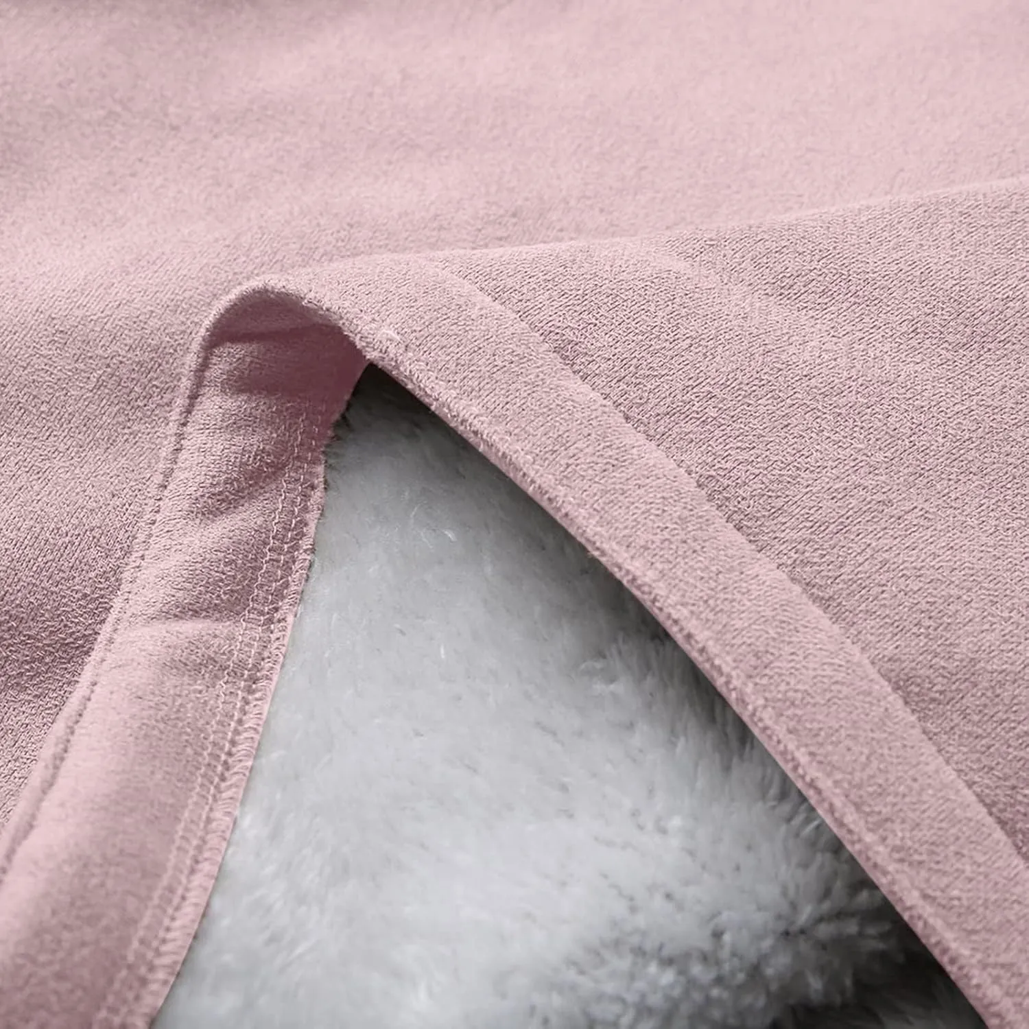 Plus Size Winter Coat for Women Heavy Warm Sherpa Fleece Lined Distressed Overcoat Parka Faux Suede Hoodies Pea Coat