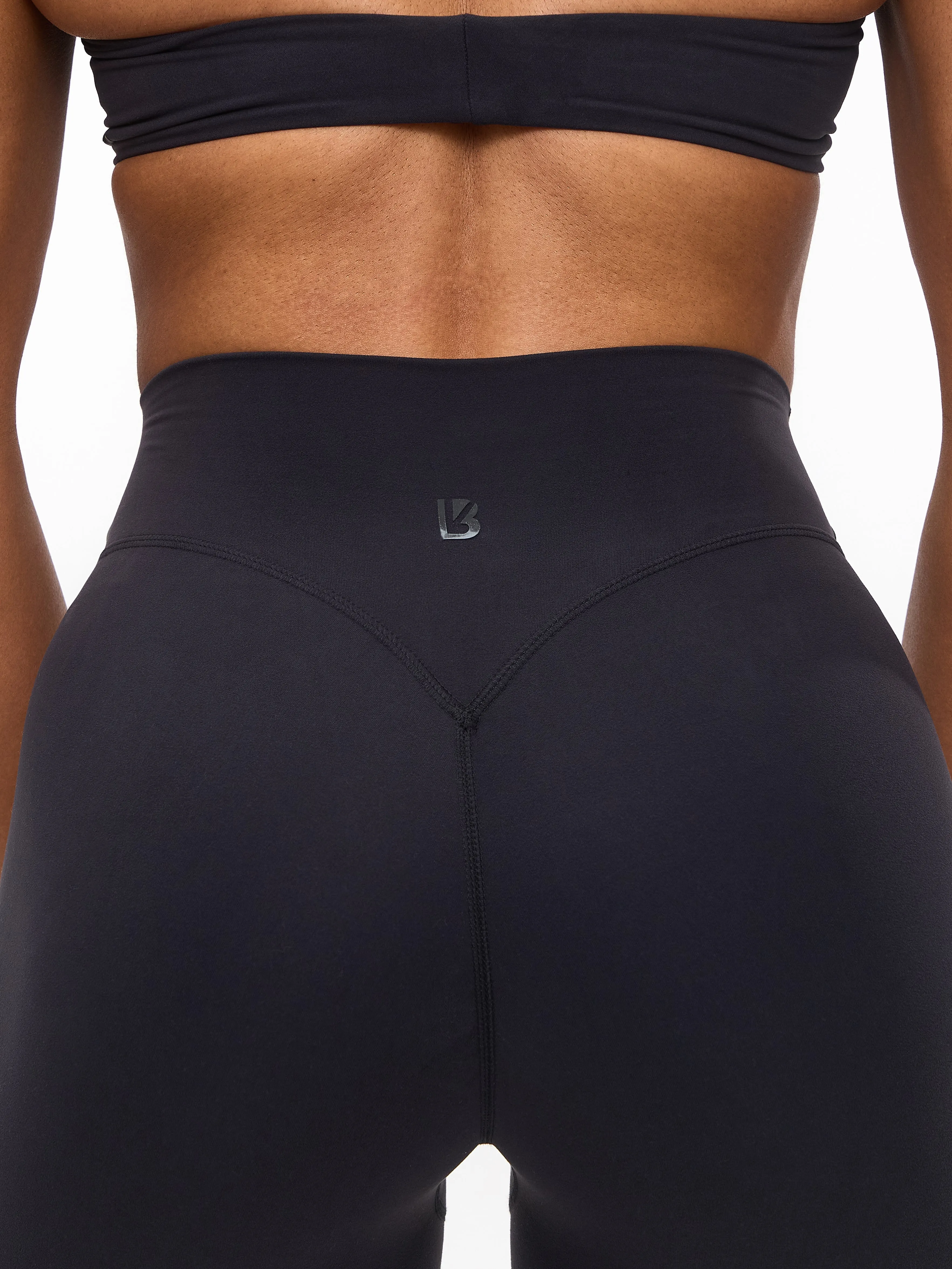 Poshknit Scrunch Legging - Onyx Black