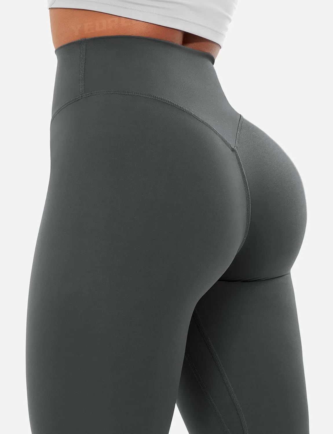YEOREO Workout Leggings for Women Hidden Scrunch Tummy Control Leggings Agathia High Waisted Gym Yoga Pants
